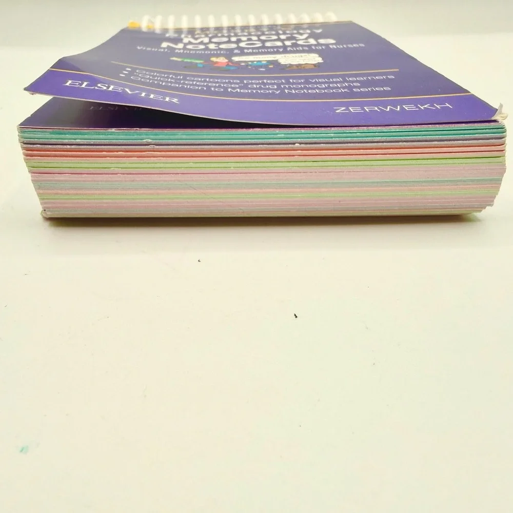 Mosby's Pharmacology Memory NoteCards 5th Edition JoAnn Zerwekh Elsevier Nursing